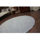 TAPPETO cerchio INVERNESS argento