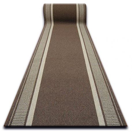 Vastag csúszásgátló futó szőnyeg TRENDY barna