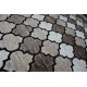 Akril yazz szőnyeg 3766 D.Bézs/Salmon Lóhere Marokkói Trellis