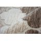 Kilimas Akrilas YAZZ 3766 tamsiai smėlio spalvos /Ruda Maroko dobilai Trellis
